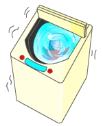 洗濯時間・機械力