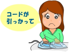 コードレスアイロン