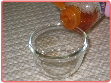 アルコールと洗剤を混ぜる