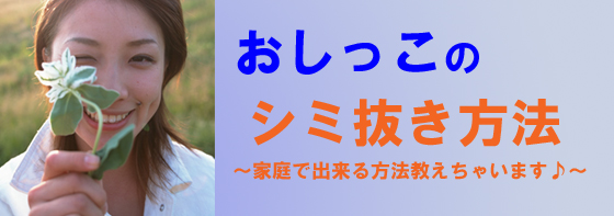 染み抜き方法